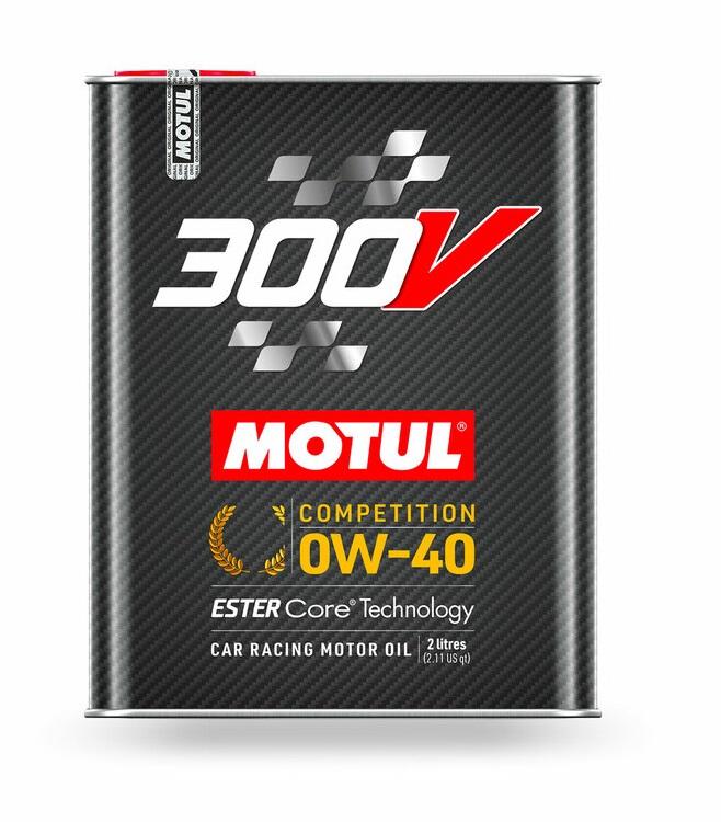 Ulei de motor sintetic MOTUL 300V COMPETITION 0W40, 2 litri